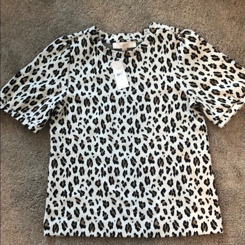 LOFT Jacquard Shirt XS